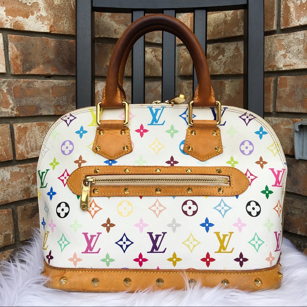 Louis Vuitton Multicolor Murakami Alma bag